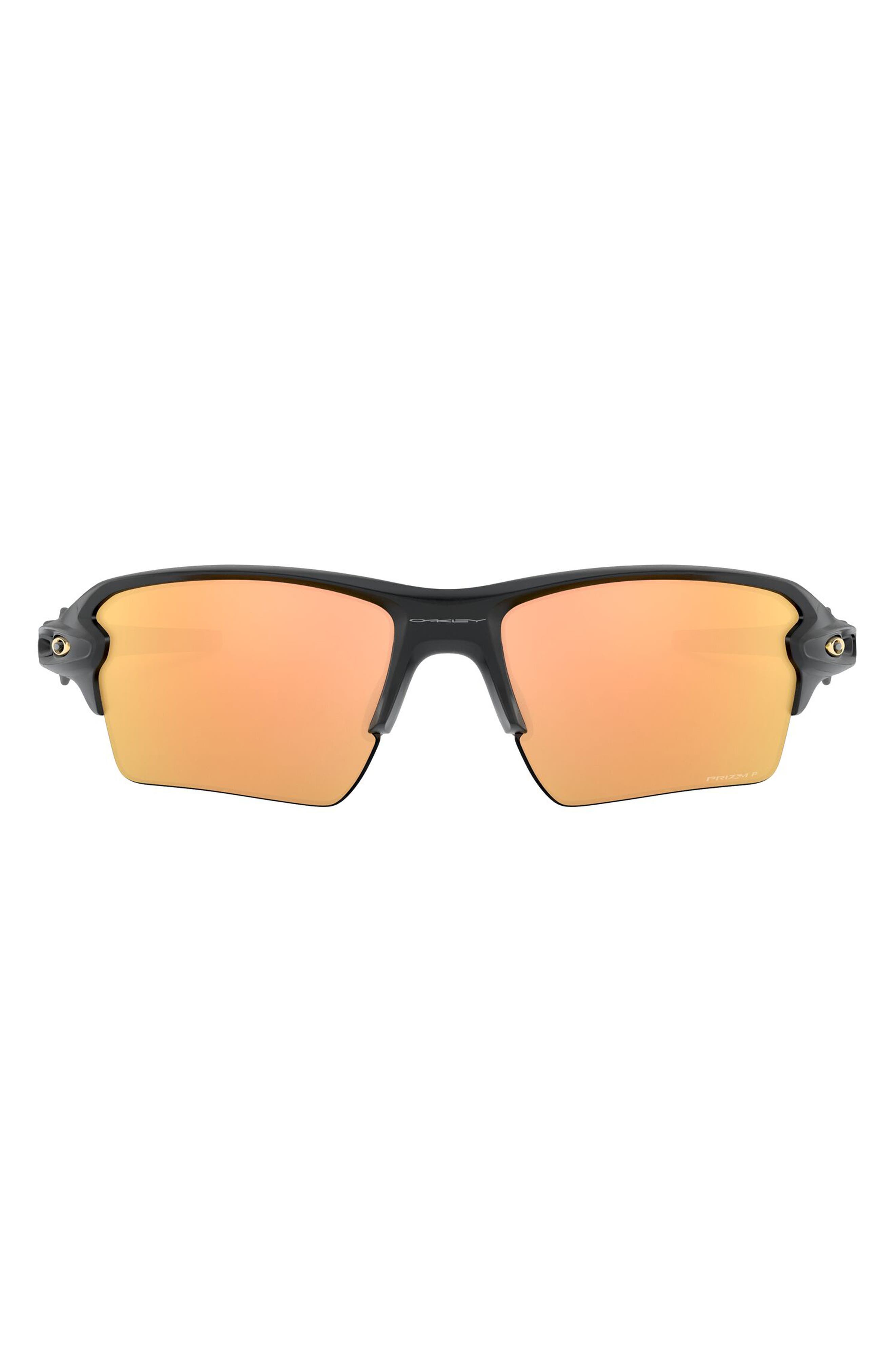 UPC 888392459640 product image for Oakley Flak 2.0 XL 59mm Polarized Sport Wrap Sunglasses in Matte Black/Prizm Ros | upcitemdb.com