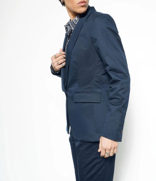 Wildfang The Essential Tux Blazer In Navy
