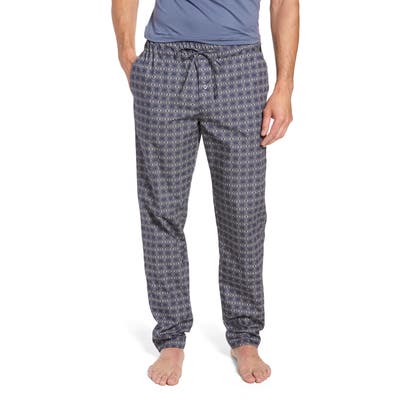 Hanro Night & Day Woven Pajama Pants, Grey