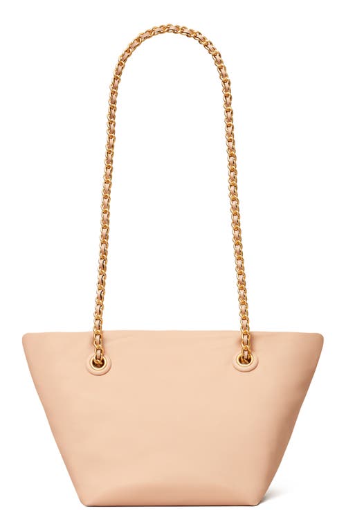 Shop Tory Burch Small Ella Chain Convertible Crossbody Bag In Pink Sand