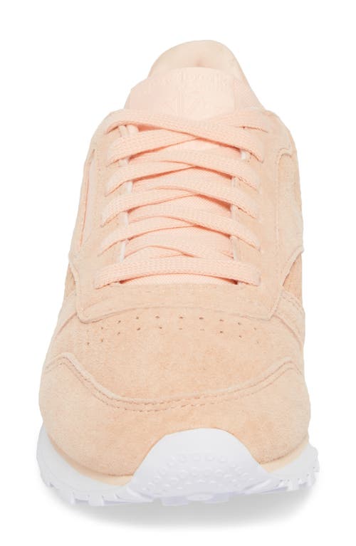 Shop Reebok X Maison Margiela Classic Leather Sneaker In Desert Dust/white