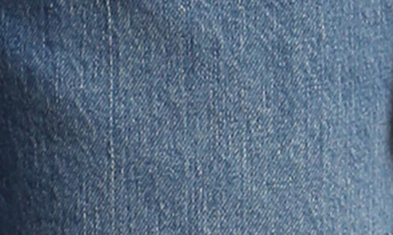Mavi Jeans Selina Cutoff Bermuda Denim Shorts In Mid Brushed Recycled Blue