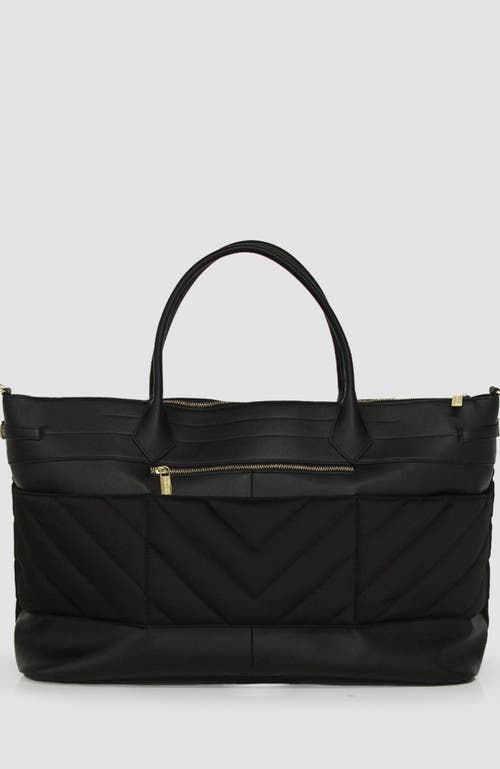 Belle & Bloom Meet Me In Paris Weekender Bag- Black In Black