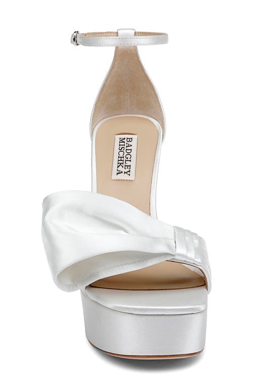 BADGLEY MISCHKA BADGLEY MISCHKA COLLECTION ALORA II ANKLE STRAP PLATFORM SANDAL 
