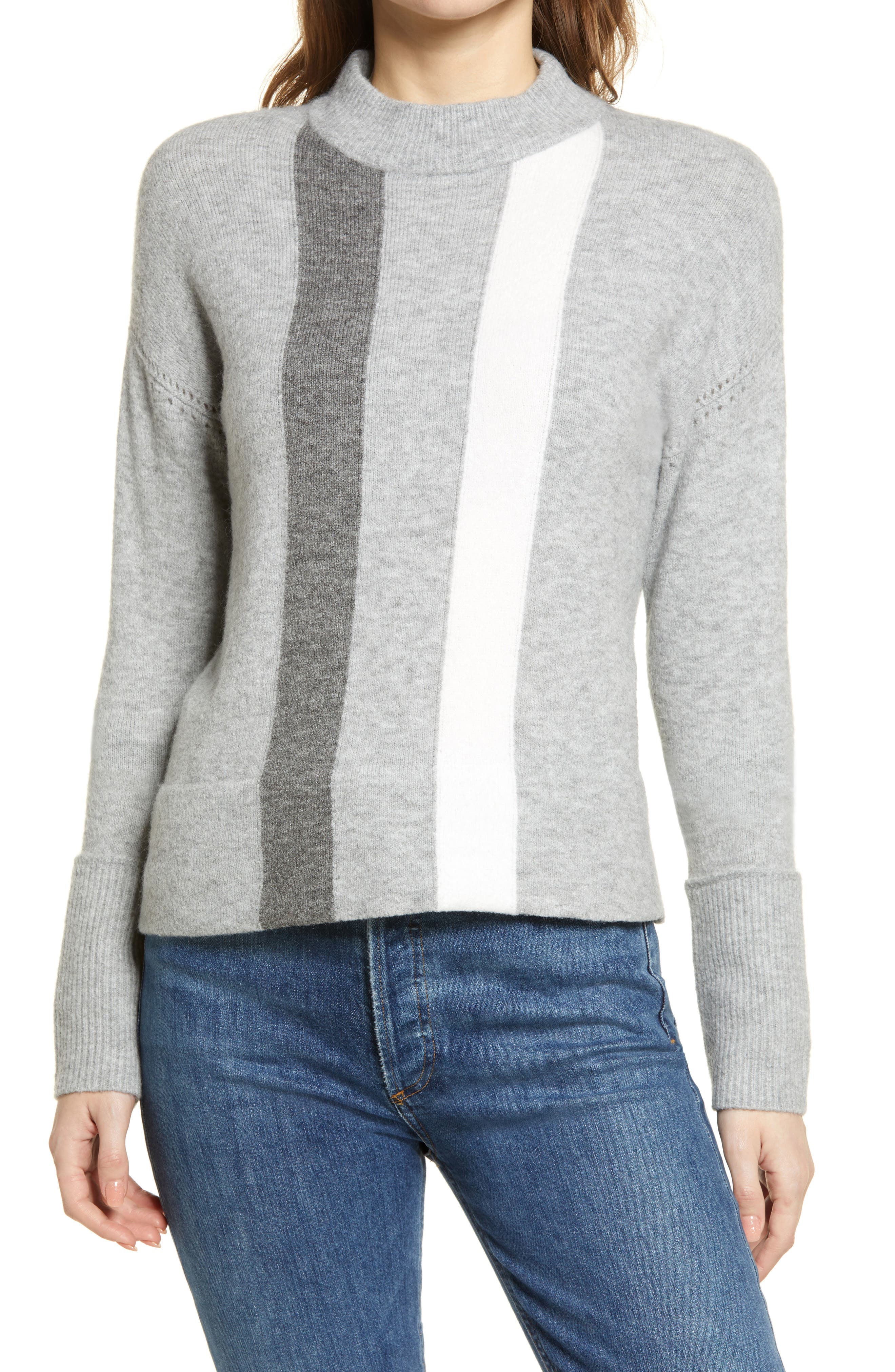 black striped sweater women's