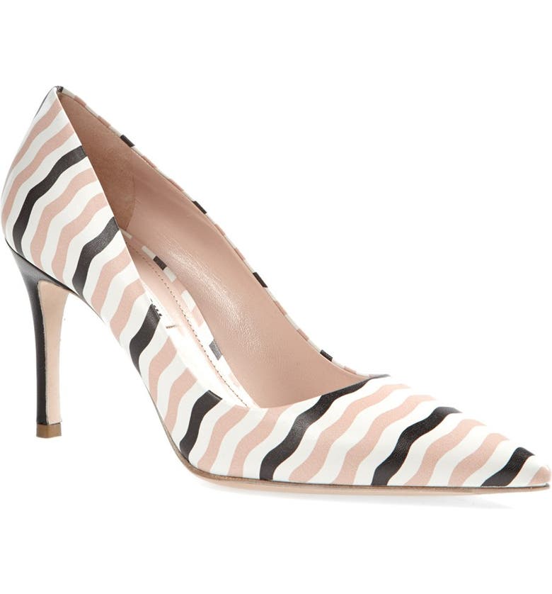 Miu Miu Nautical Stripe Pump | Nordstrom