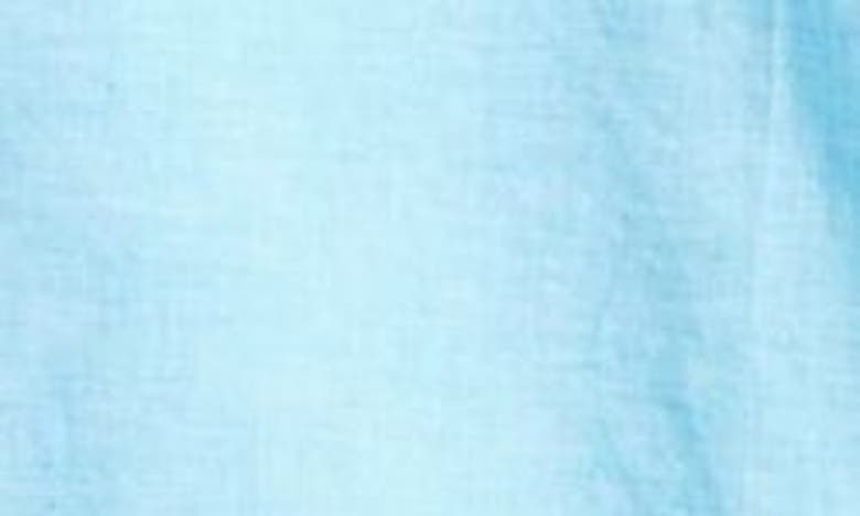 Shop Duchamp Linen Blend Dress Shirt In Blue