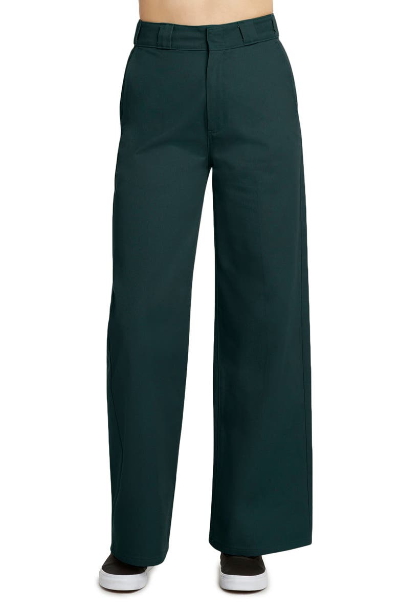 Dickies RHC Stretch Cotton Wide Pants NV | coastalcareeracademy.com