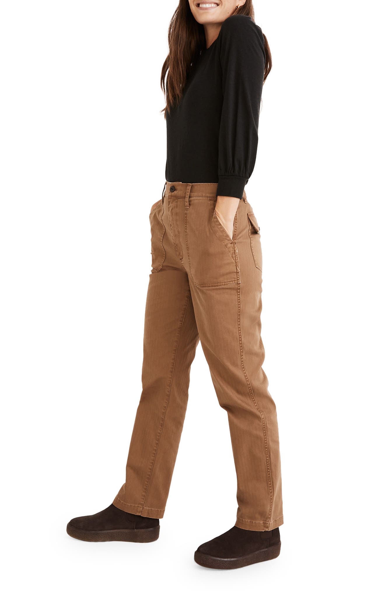 Madewell The Perfect Straight Workwear 