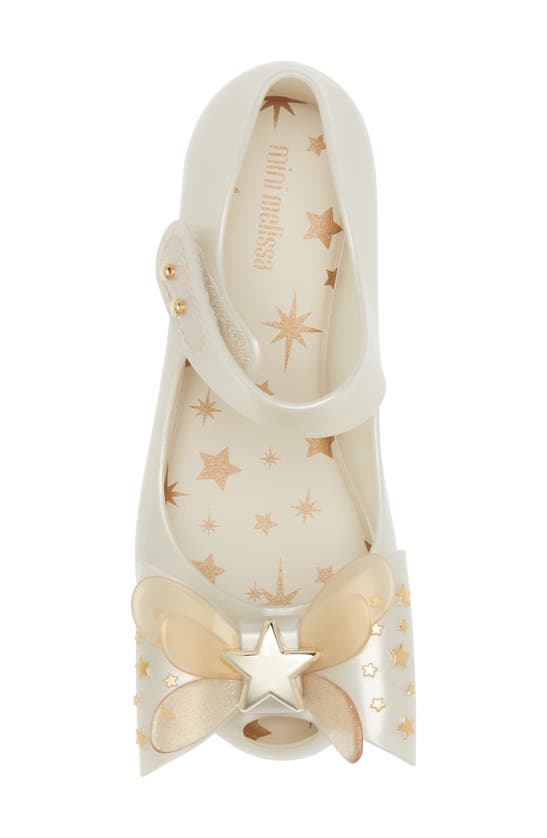 Shop Mini Melissa Melissa Kids' Mini Ultragirl Star Ii Mary Jane In White