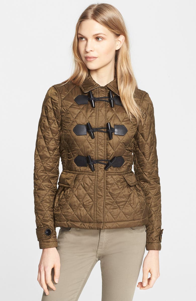 Burberry Brit 'Coleworth' Toggle Quilted Jacket | Nordstrom