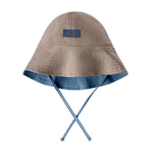 Shop Uv Skinz Reversible Sun Hat In Baltic/sandstone