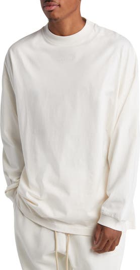 Long sleeve cotton T-shirt