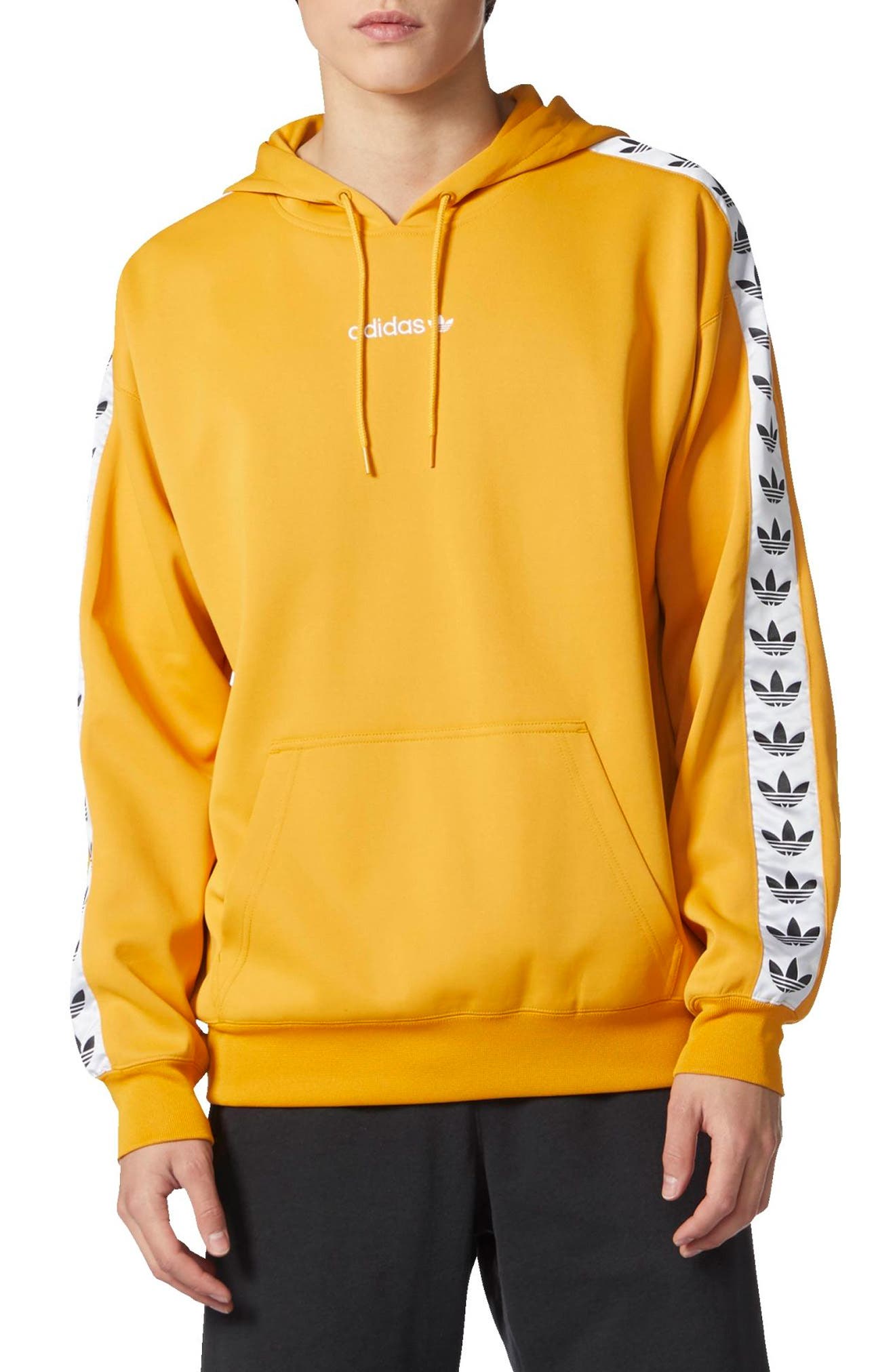 adidas tnt tape hoodie yellow