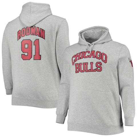 Tampa Bay Buccaneers Mitchell & Ness Big & Tall Allover Print Pullover  Sweatshirt - Heathered Gray