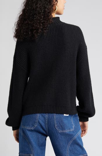 Bp mock shop neck sweater