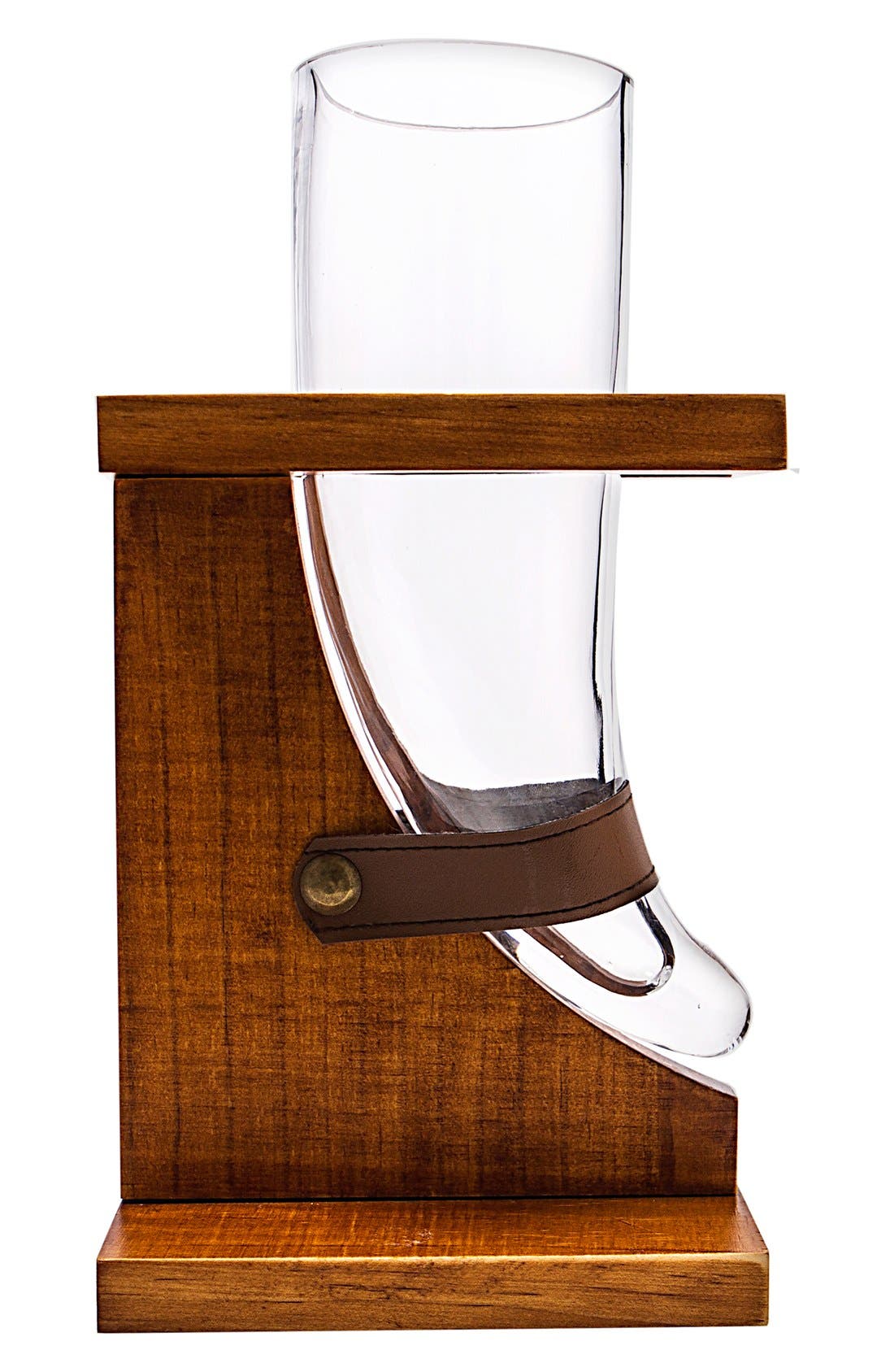 Cathy's Concepts Monogram 'Viking Horn' Beer Glass & Holder Nordstrom