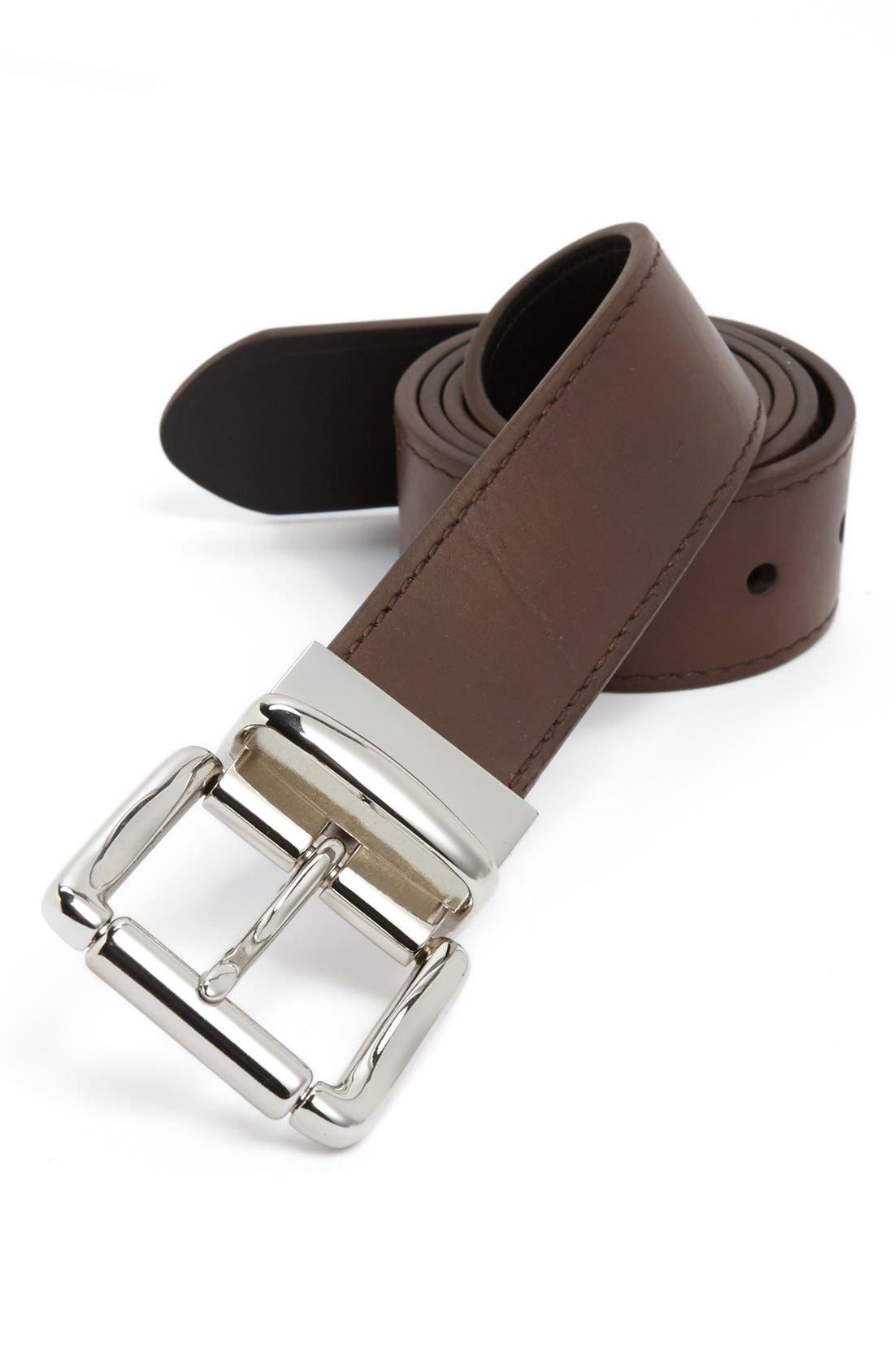Polo Ralph Lauren Reversible Tumbled Leather Belt Nordstrom