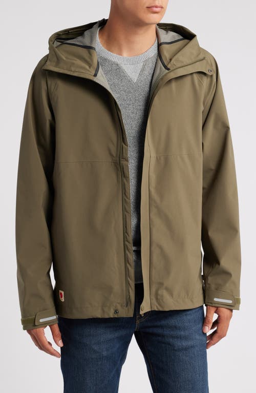 Fjall Raven Fjällräven High Coast Hydratic Trail Jacket In Laurel Green