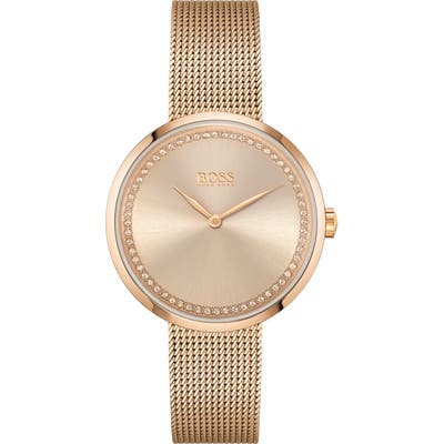 Boss Praise Mesh Strap Watch, 4m