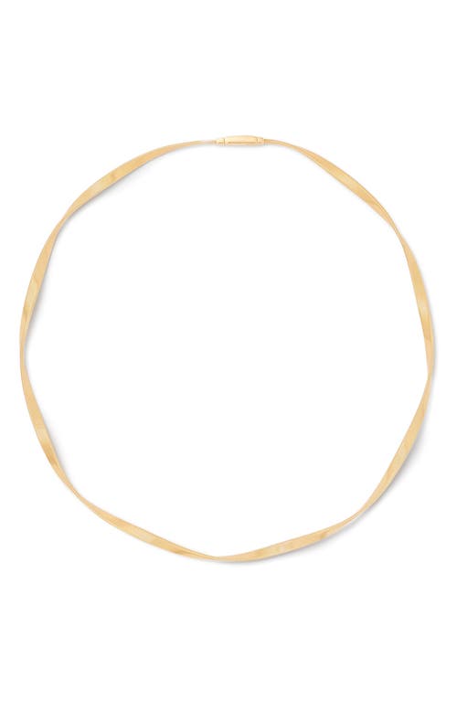 Shop Marco Bicego Marrakech 18k Yellow Gold Single Strand Necklace