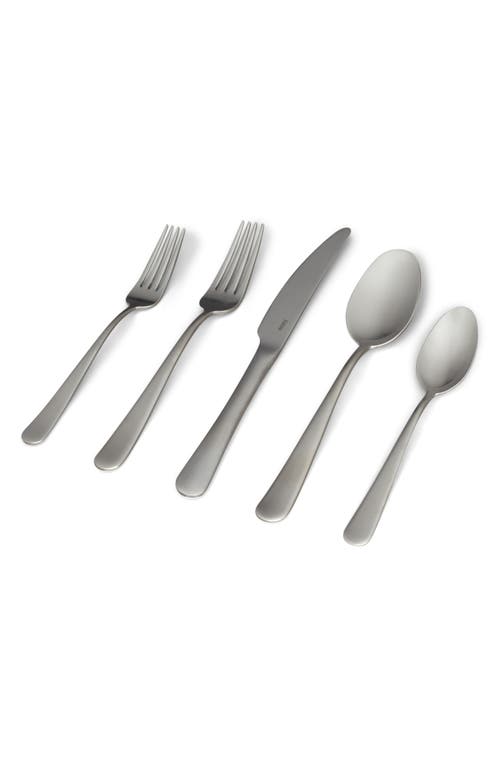 Shop Fable Stainless Steel 20-piece Flatware Place Setting In Matte Silver