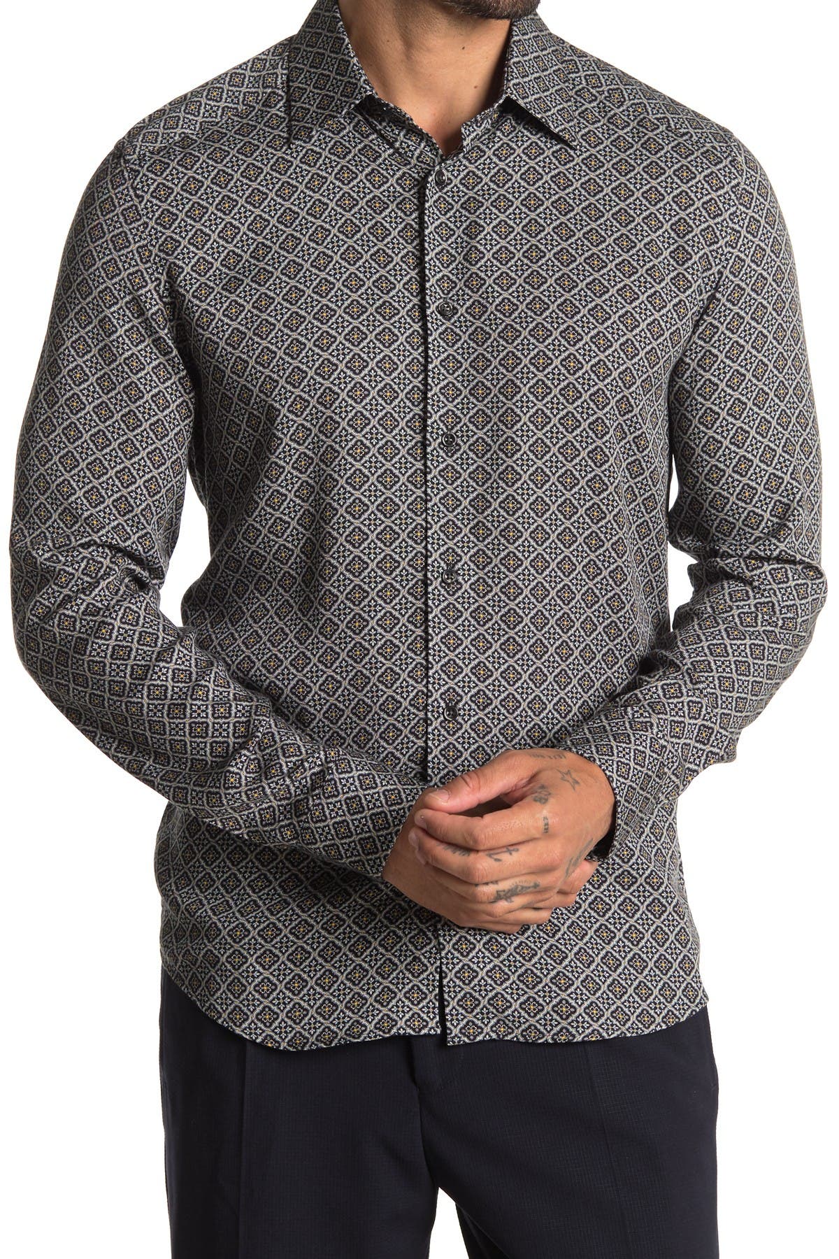 reiss slim fit shirt