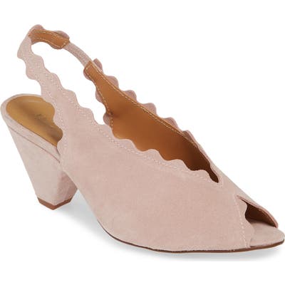 Klub Nico Amelia Scallop Slingback Sandal, Pink