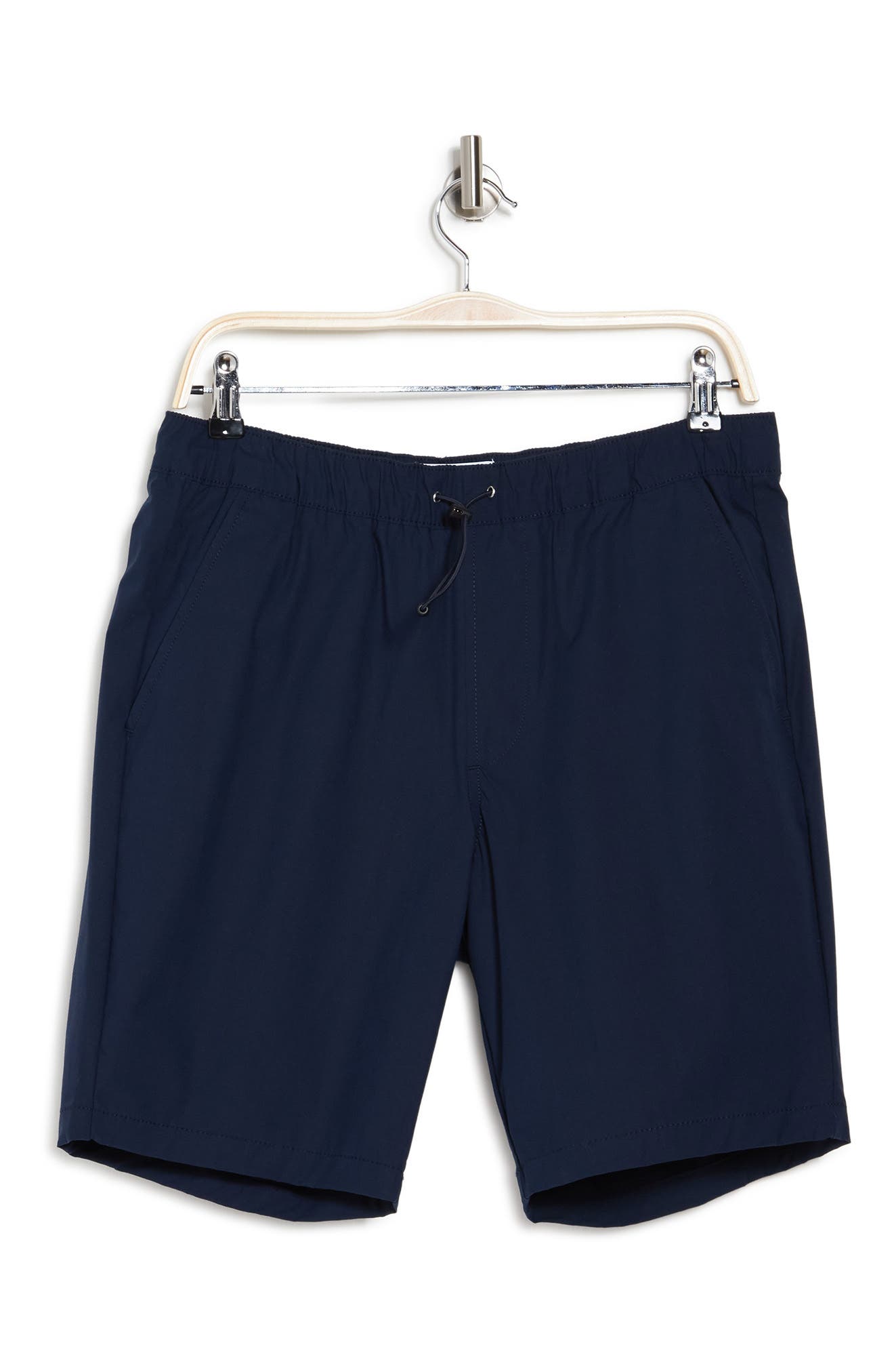 Selected Homme Brady Flex Drawcord Shorts In Navy Blazer