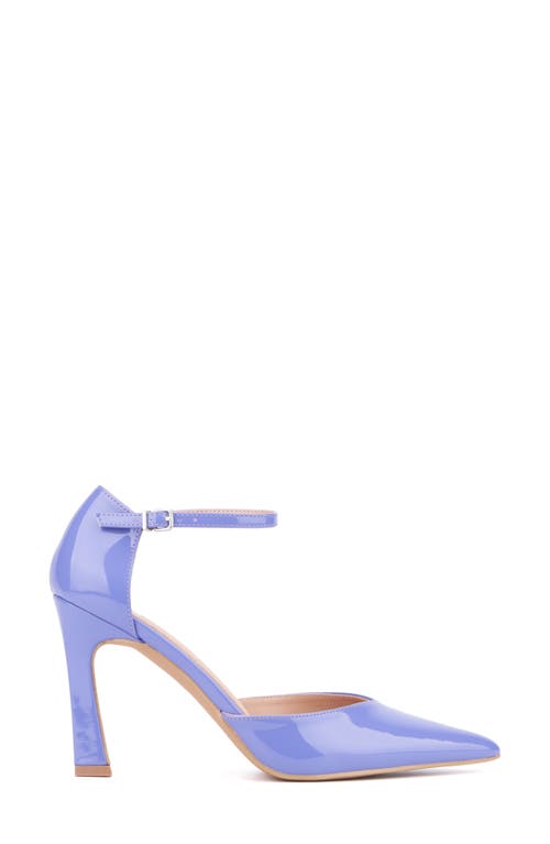 New York And Company Xaria Pump In Violet Patent
