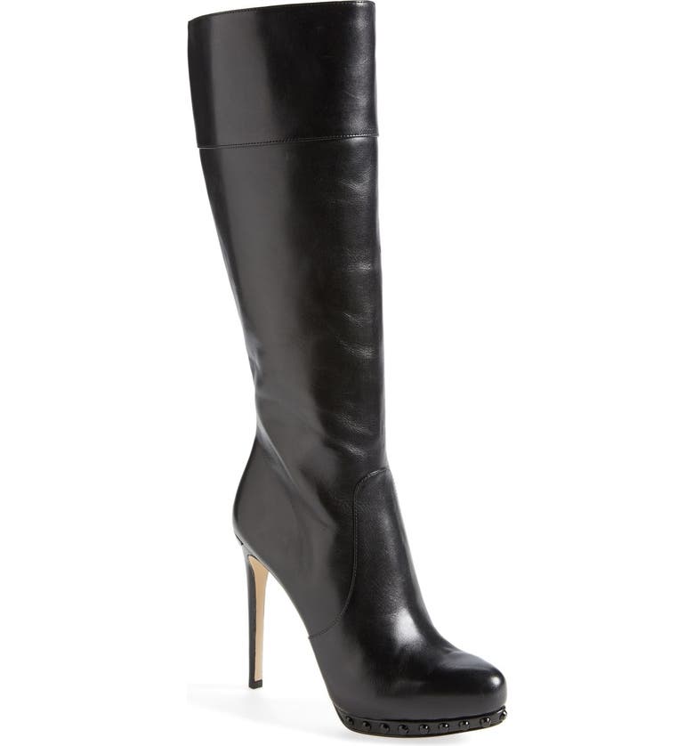 MICHAEL Michael Kors 'Ailee' Leather Tall Boot (Women) | Nordstrom
