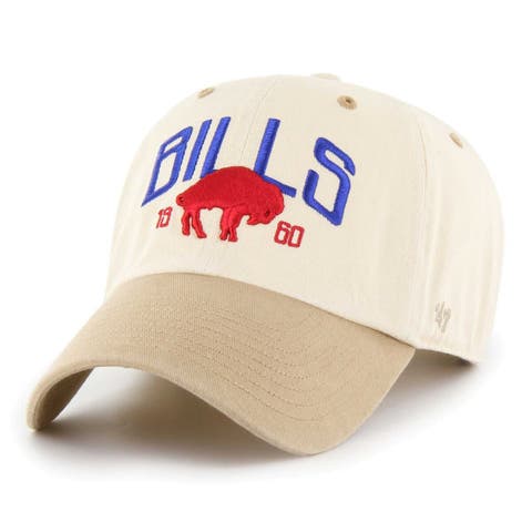 Men's '47 Navy/White Buffalo Bills Union Patch Trucker Adjustable Hat