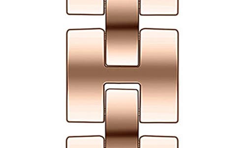 The Posh Tech Luna Imitation Pearl Apple Watch® Watchband, 38mm In Rose Gold