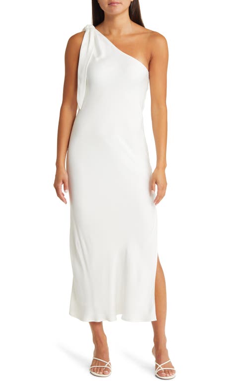 Sophie Rue Leigh One-Shoulder Dress in White at Nordstrom, Size Medium