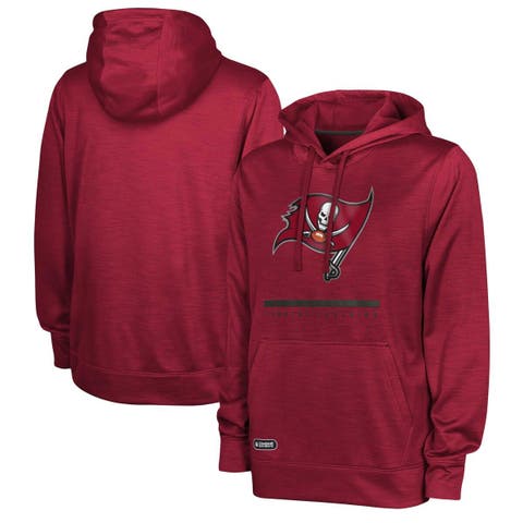 Elite Authentics Louisville Cardinals Arch Over Dark Heather Pullover Hoodie