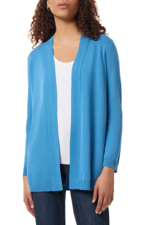Open Front Cardigan in Blue Lagoon