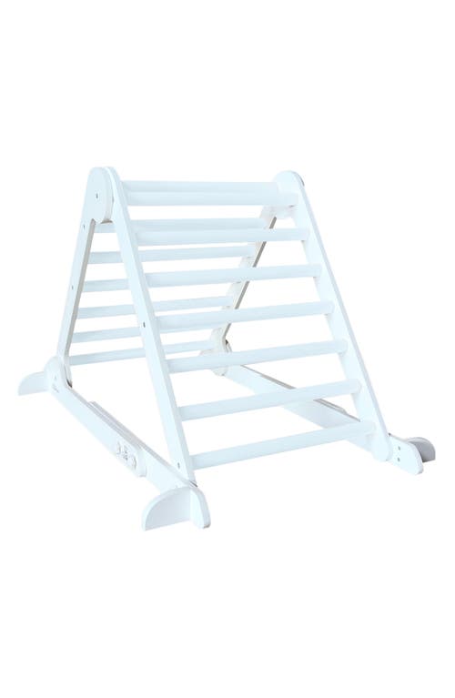 Little Partners Kids' Learn 'N' Climb Wooden Triangle in Soft White at Nordstrom