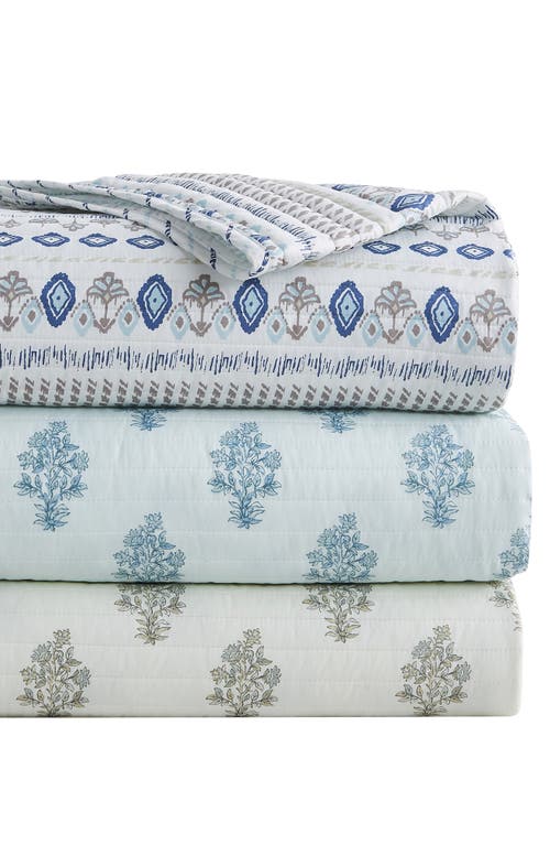 Woven & Weft Patchwork 3-piece Quilt Set In Vintage Floral Stripe