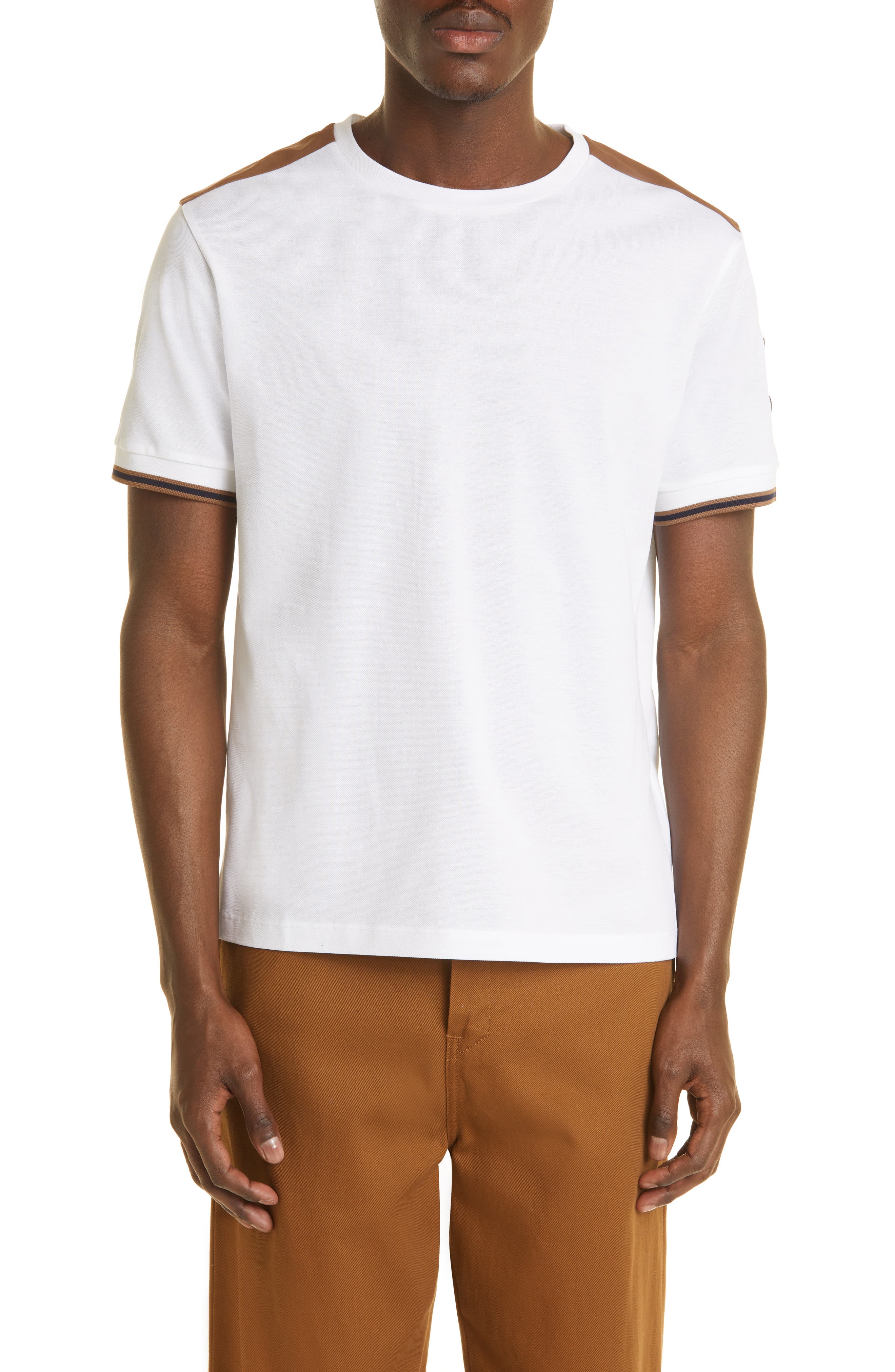 Herno Men's Jersey Pique T-Shirt in 1000-Bianco