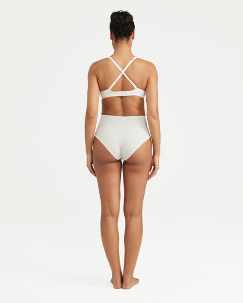 Shop Nudea The Stretch High Waisted Brief In White