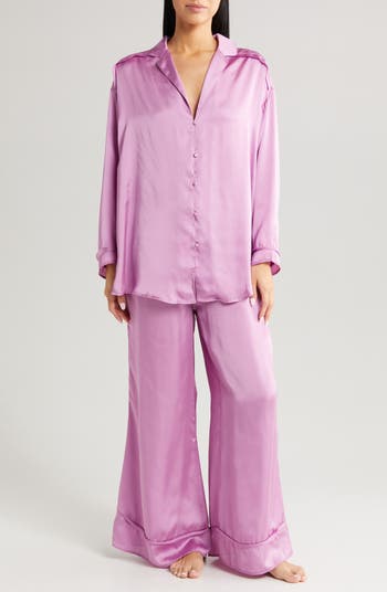 Free People Dreamy Days Solid Pajama Set - FS  Long sleeve tops, Pajama  set, Oversized silhouette