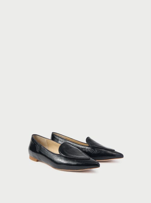 Shop Mavette Fiona Flat In Black Patent