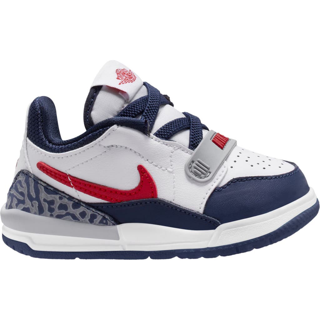 Nike Jordan Legacy 312 Low Sneaker In White/varsity Red/navy