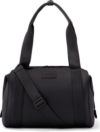 Dagne Dover Large Neoprene Carryall Duffle Bag- Black