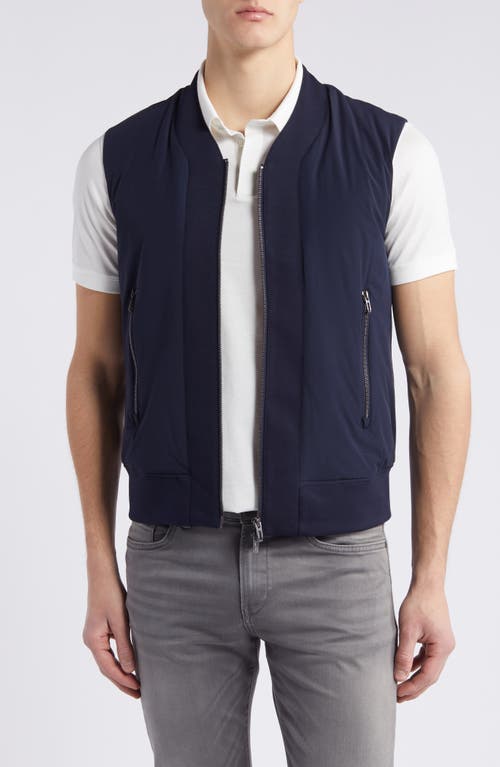 Emporio Armani Padded Vest in Solid Blue Navy at Nordstrom, Size 38 Us