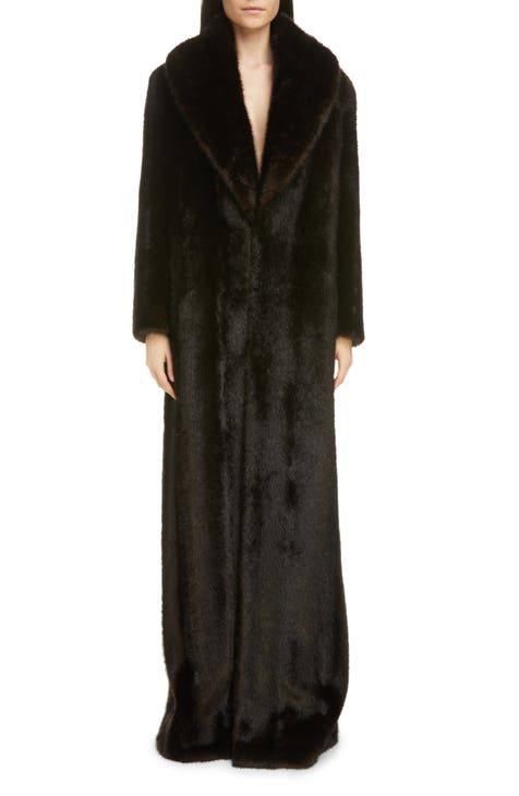 Women's Long Faux Fur Coats | Nordstrom