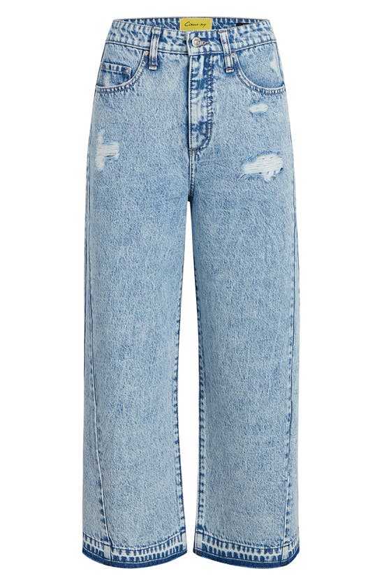 Circus Ny High Waist Crop Wide Leg Jeans In Strong Man | ModeSens