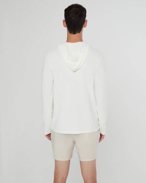 Onia Hooded Sun Tee In White