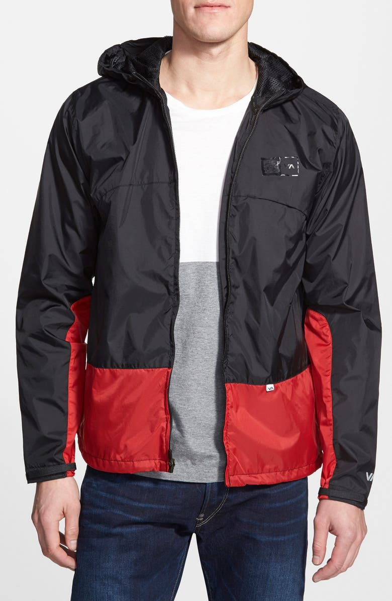 RVCA 'BJ Penn' Colorblock Hooded Jacket | Nordstrom
