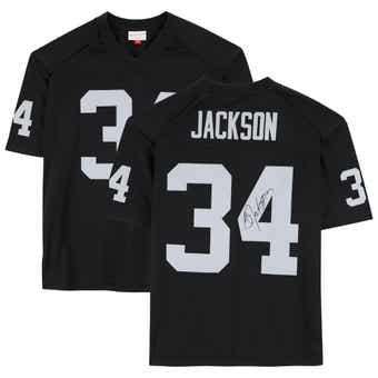 FANATICS AUTHENTIC Bo Jackson Las Vegas Raiders Autographed Black